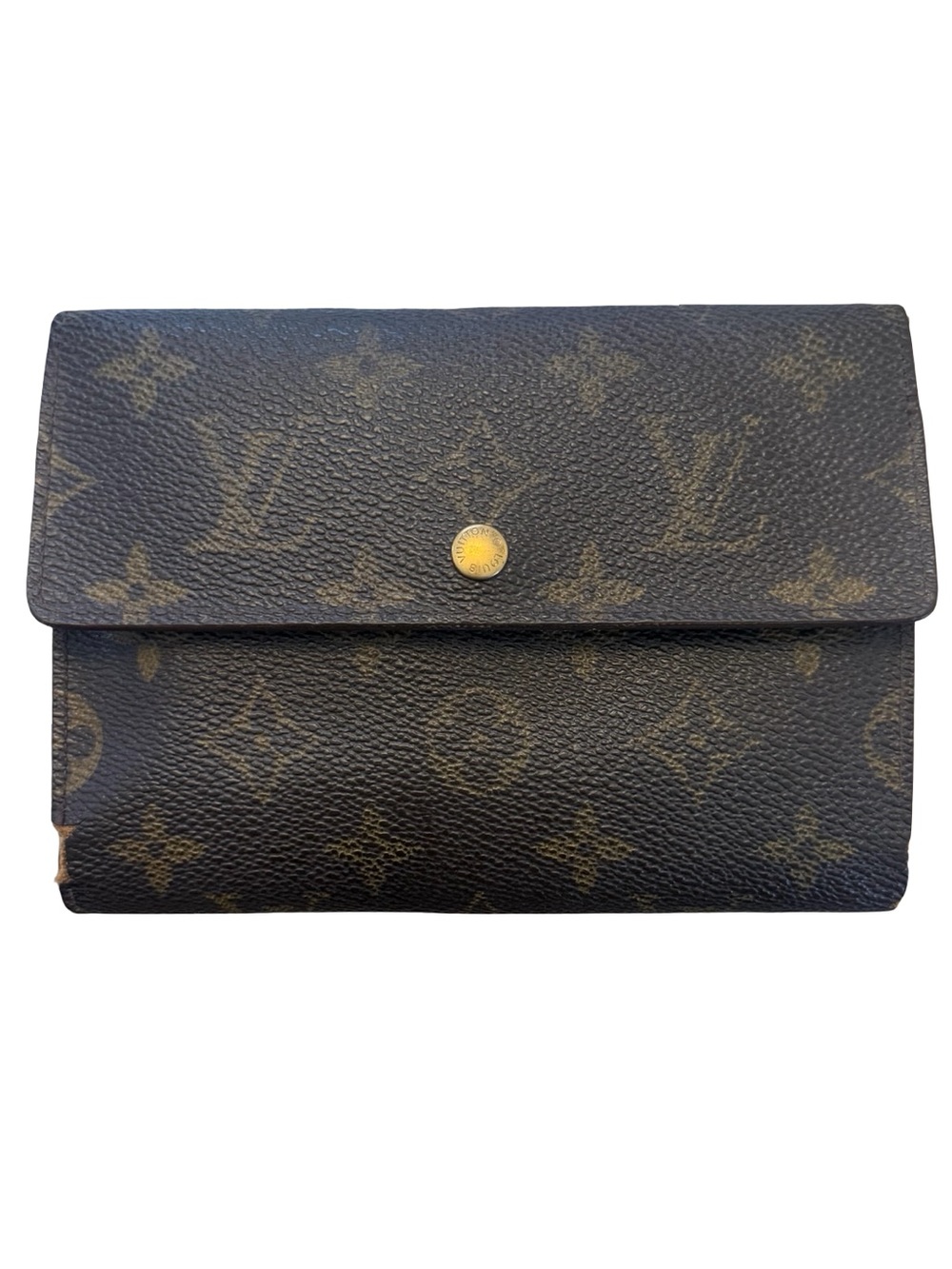 Authentic Vintage Louis Vuitton Monogram Snap Card wallet